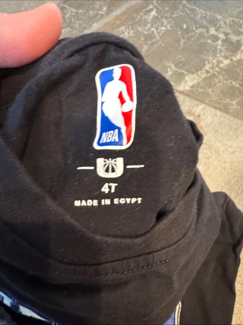 NBA patch recognizable